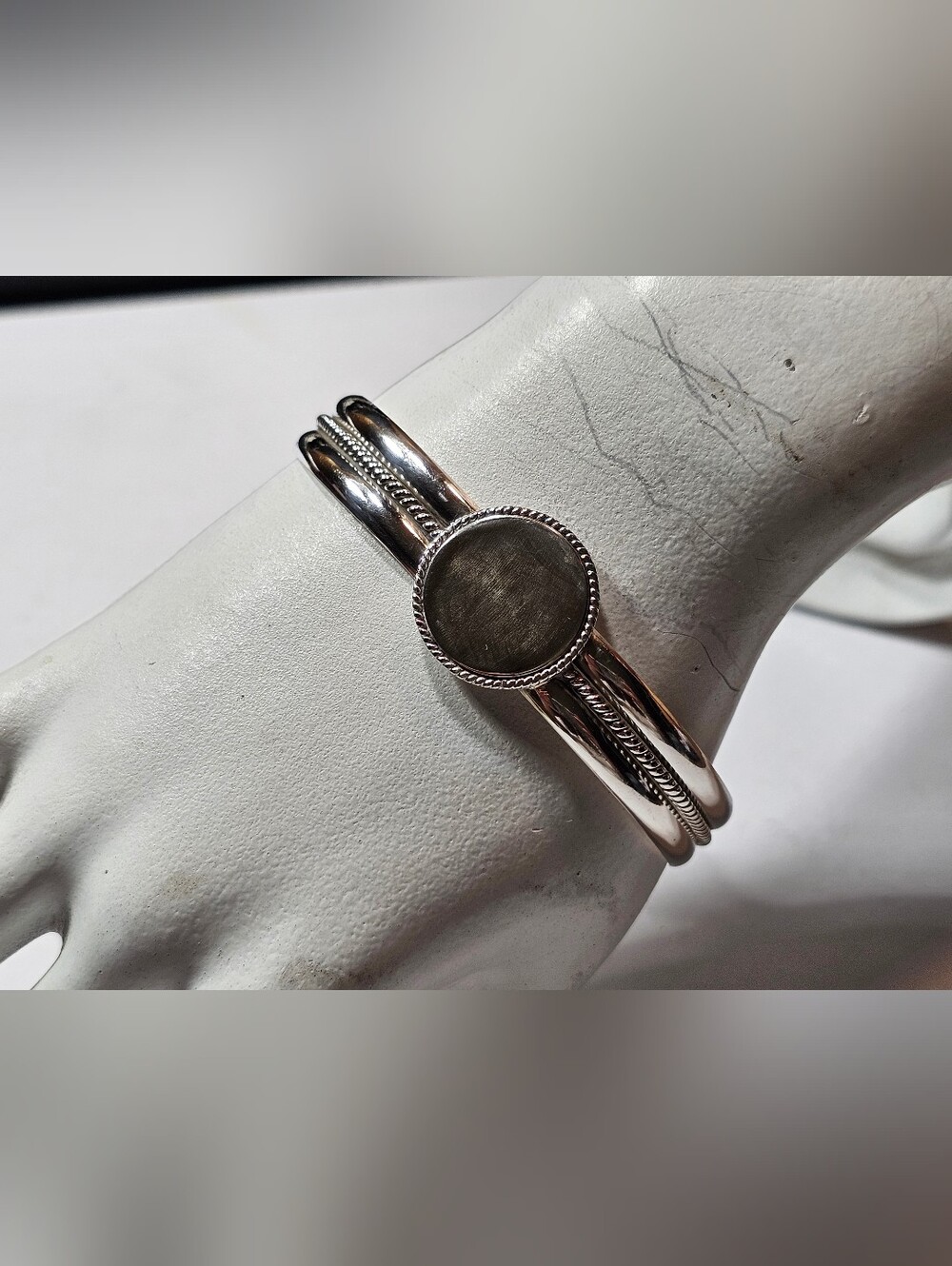 Sterling Vintage Signet Cuff